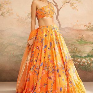 Orange Lehenga